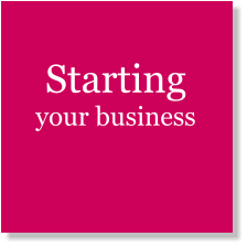 Starting your business